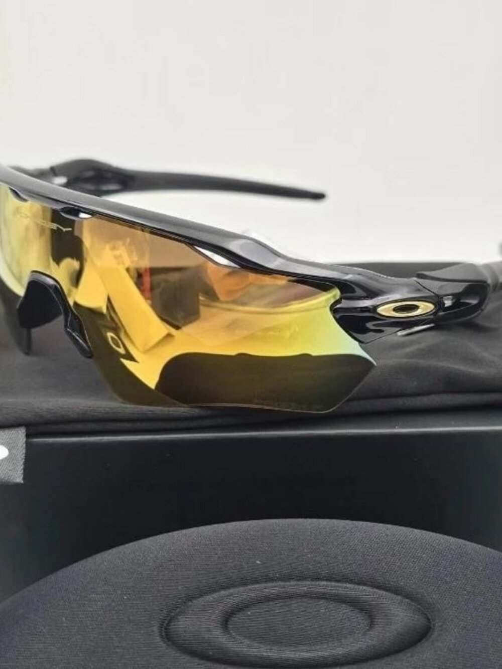New Balenciaga Mens Shield/Wrap Silver Silver Red Fashion Designer Sunglasses